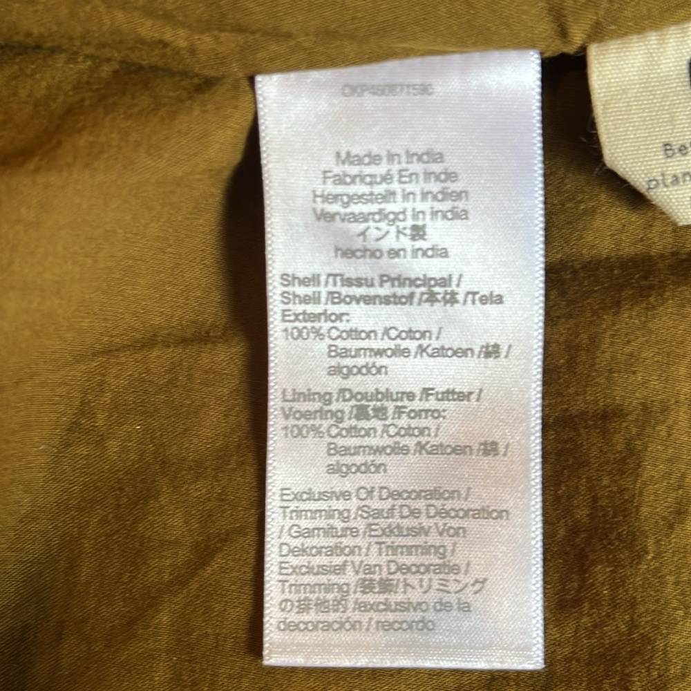 Madewell Ruffle-Sleeve Tiered Midi Dress in Daisy Stitch Size L - Belt included - Picture 5 of 14